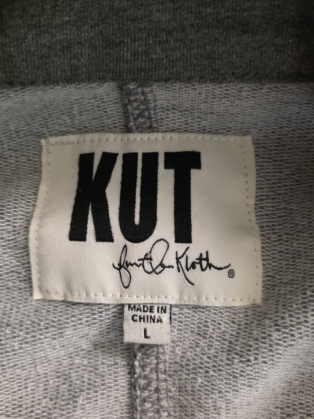 Kut from the Kloth Gray Men's Field Jacket - Picture 3 of 3